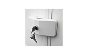 Set de 3 antifurturi Thule cu aceasi cheie pentru - perete